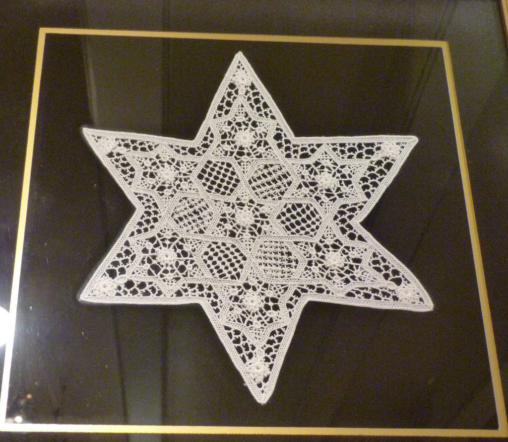 Burano Lace Jewish Star